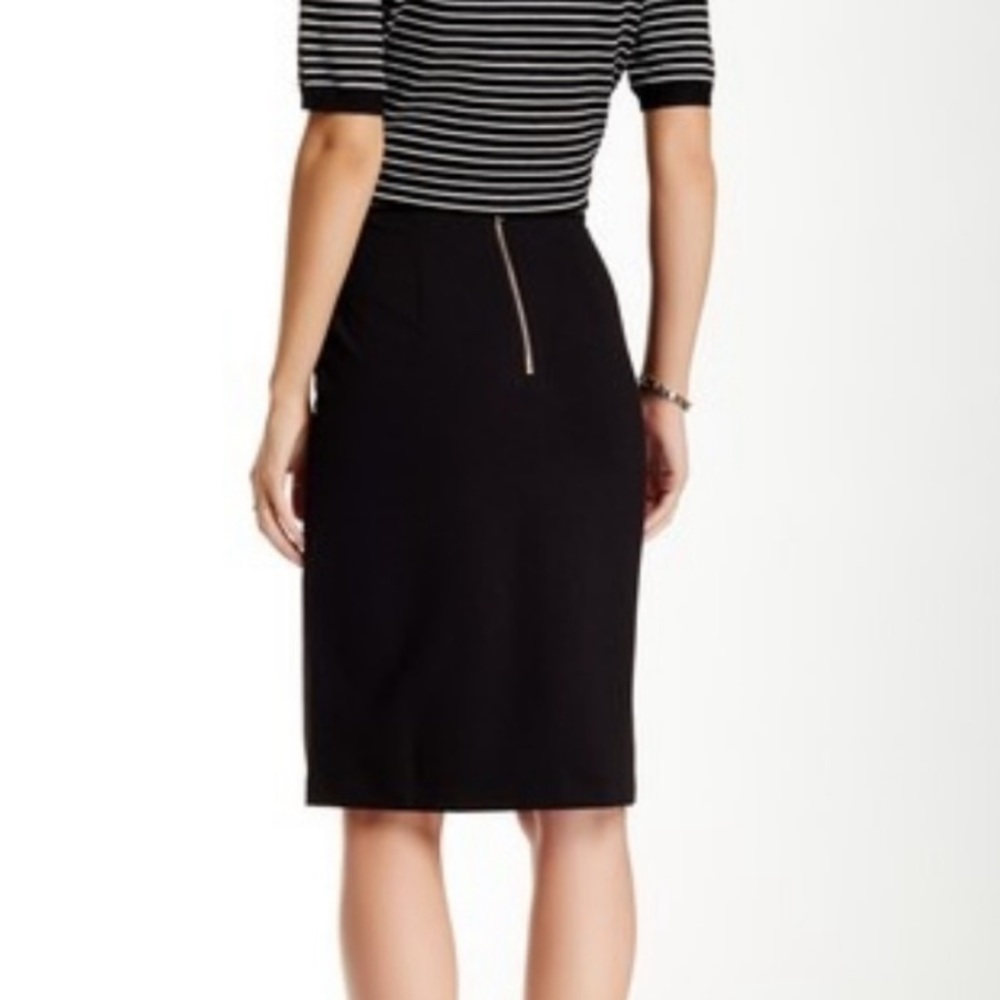 Philosophy black skirt w zipper
